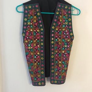 Brand new mirror balochi vest pakistani afghani